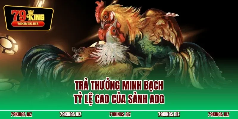 Trả thưởng minh bạch, tỷ lệ cao của sảnh AOG